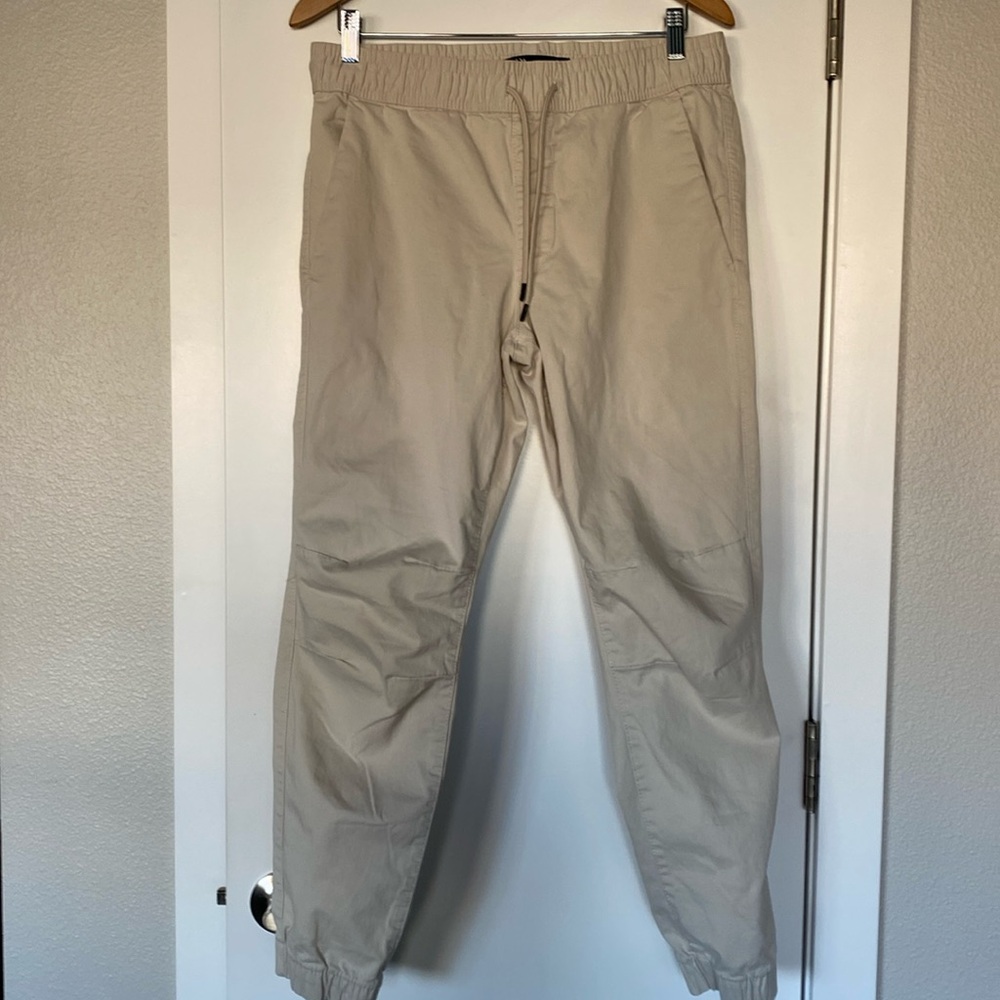 Zara Tan Jogger Pants